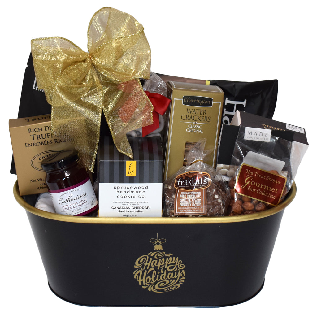 Happy Holidays Gift Basket